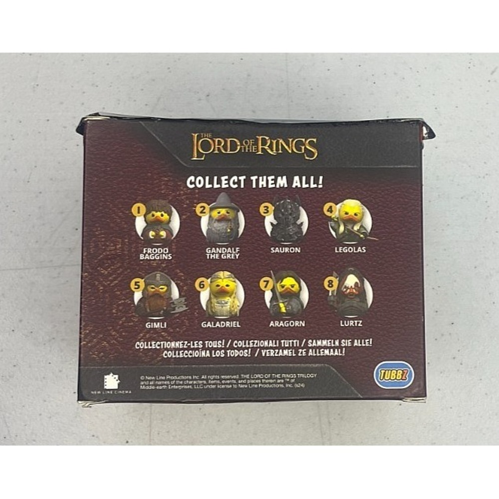 Tubbz The Lord Of the Rings Gandalf The Grey Rubber Duck Collectable